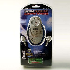 AM/FM Radio w/Battery & Light