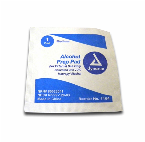 Alcohol Wipes – Box of 100