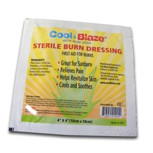 Cool Blaze 4” x 4” Gel dressing