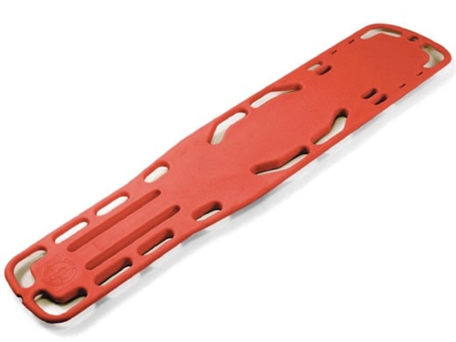 Backboard w/ 3 Straps (Red)