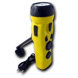 4 n 1 Dynamo Radio w/ Flashlight & Cell Charger