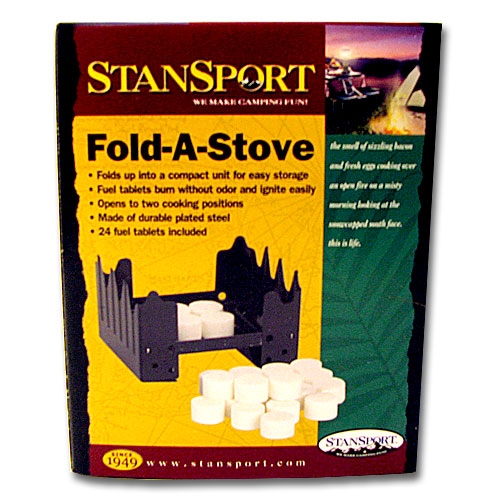 Folding Stove w/24 Fuel Tablets