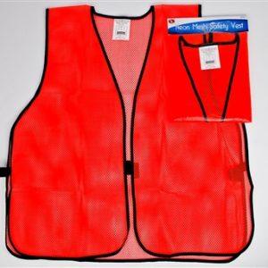 Economy Safety Vest – 100% Polyester – One Size Fits All