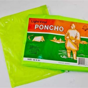 Neon Green Poncho