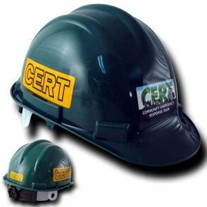 CERT Hard Hat – Deluxe w/ decals
