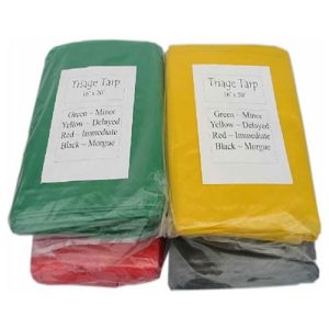 Set of 4 Triage Tarps - 16x 20