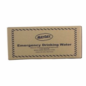 Cs of 100 - Mayday Water Pouches w/ NO Drinking Container