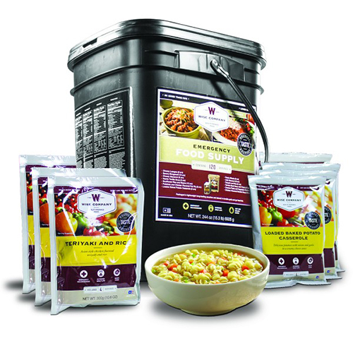 120 Servings of Wise Emergency Survival Food Entrees