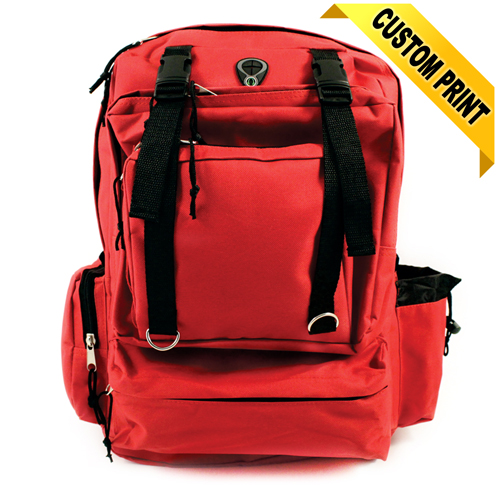 Deluxe Red Backpack