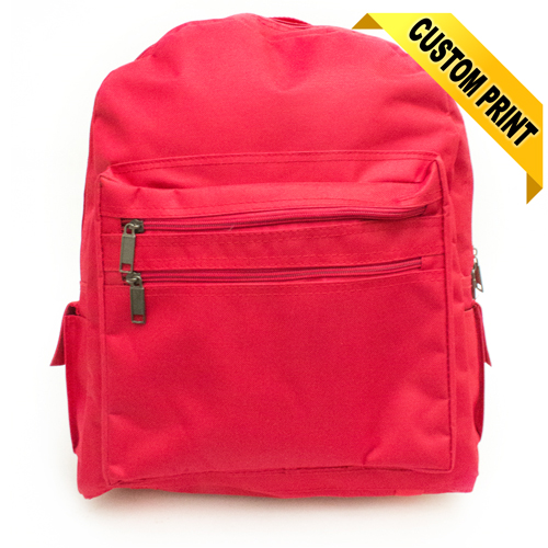 Backpack (Red) no silk screen