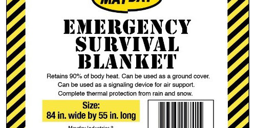 SH77 - Solar Mylar Blanket