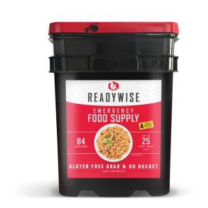 Gluten Free Freeze Dried Meat & Rice - 84 Servings of Wise Emergency Survival Food